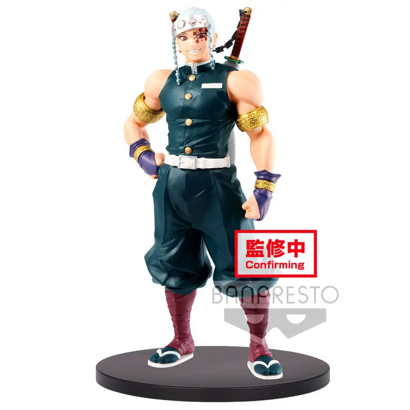 Demon Slayer Kimetsu No Yaiba vol.11 Tengen Uzui figura 18cm termékfotó