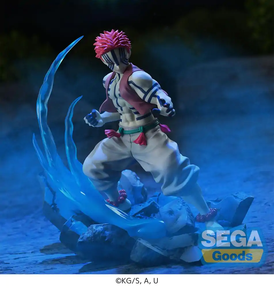 Demon Slayer: Kimetsu no Yaiba Xross Link Anime Akaza PVC szobor figura 12 cm  termékfotó