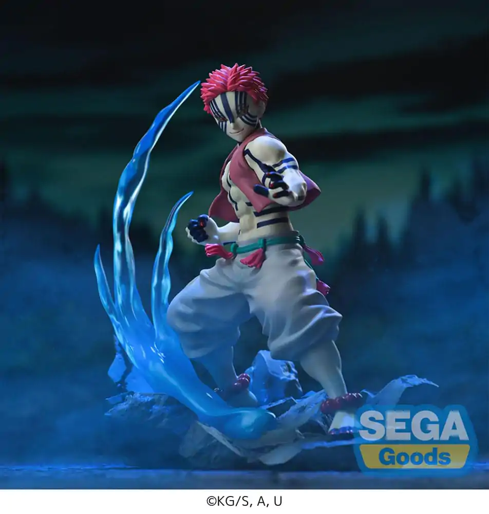 Demon Slayer: Kimetsu no Yaiba Xross Link Anime Akaza PVC szobor figura 12 cm  termékfotó