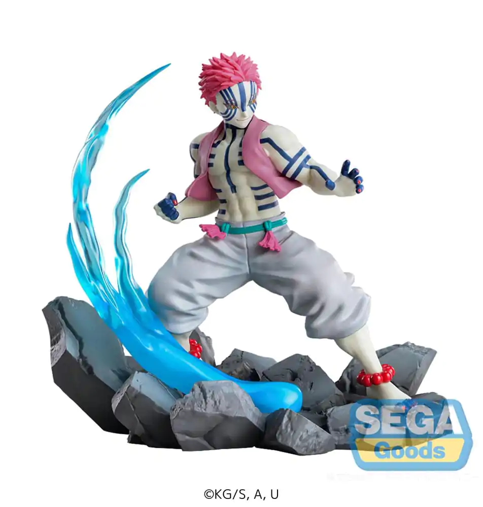 Demon Slayer: Kimetsu no Yaiba Xross Link Anime Akaza PVC szobor figura 12 cm  termékfotó