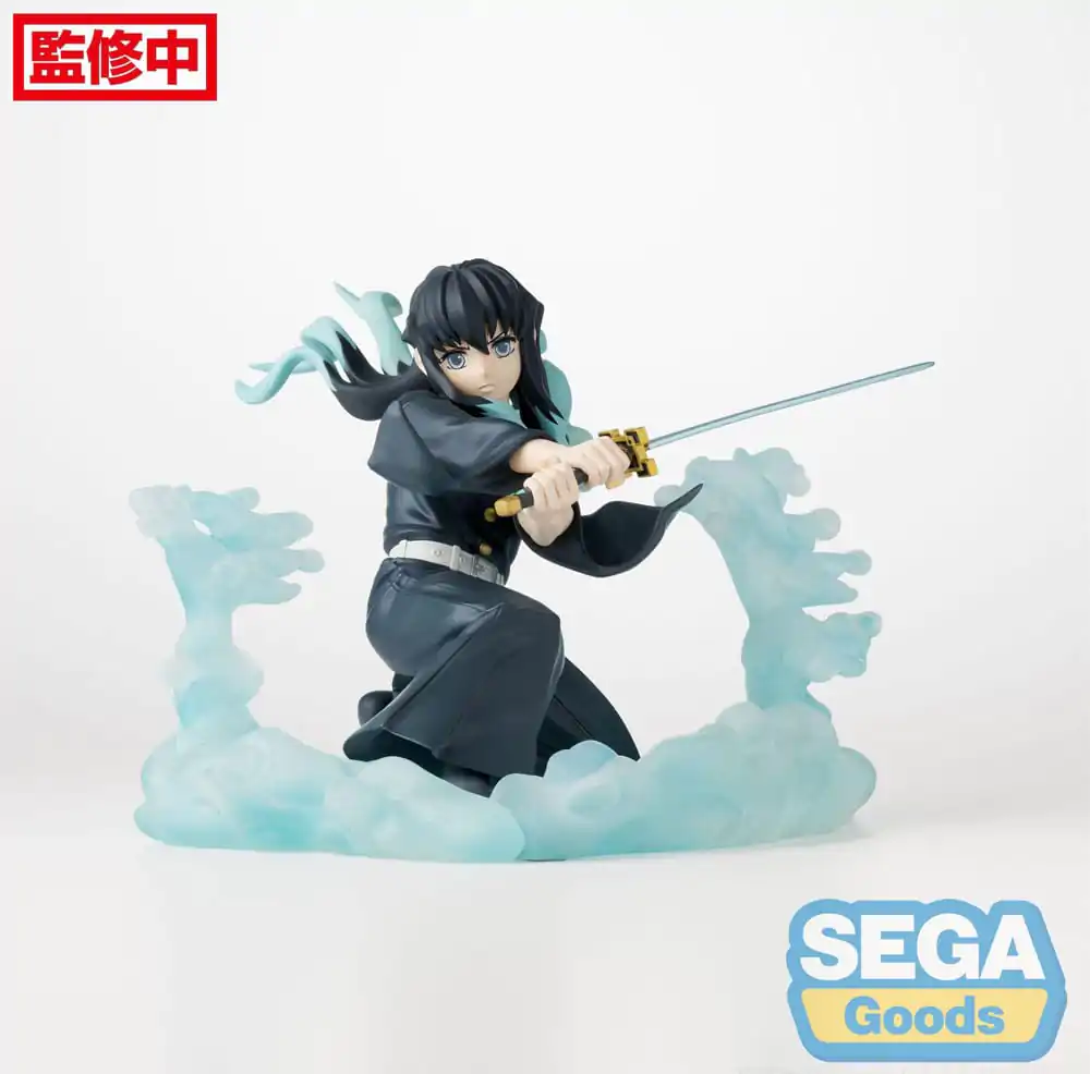 Demon Slayer: Kimetsu no Yaiba Xross Link Anime Muichiro Tokito Hashira Training Arc PVC szobor figura 11 cm termékfotó