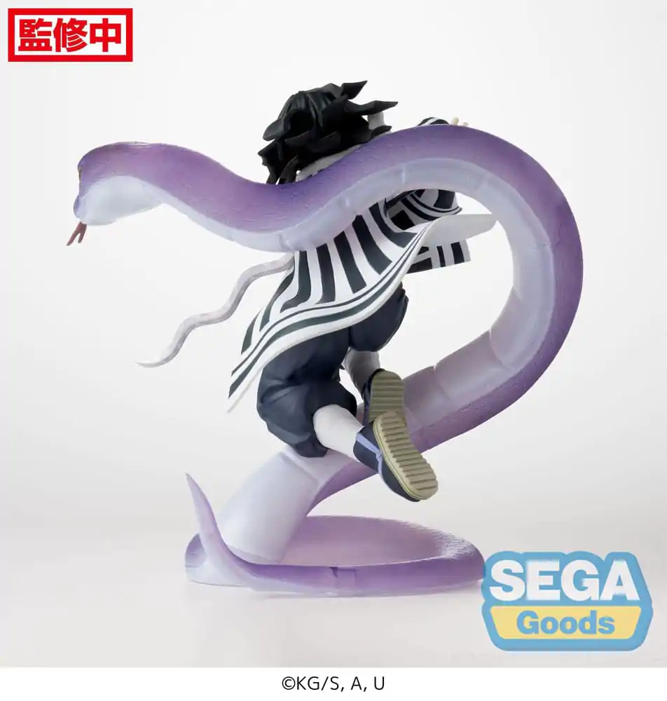 Demon Slayer: Kimetsu no Yaiba Xross Link Anime Obanai Iguro Hashira Training Arc PVC szobor figura 14 cm termékfotó