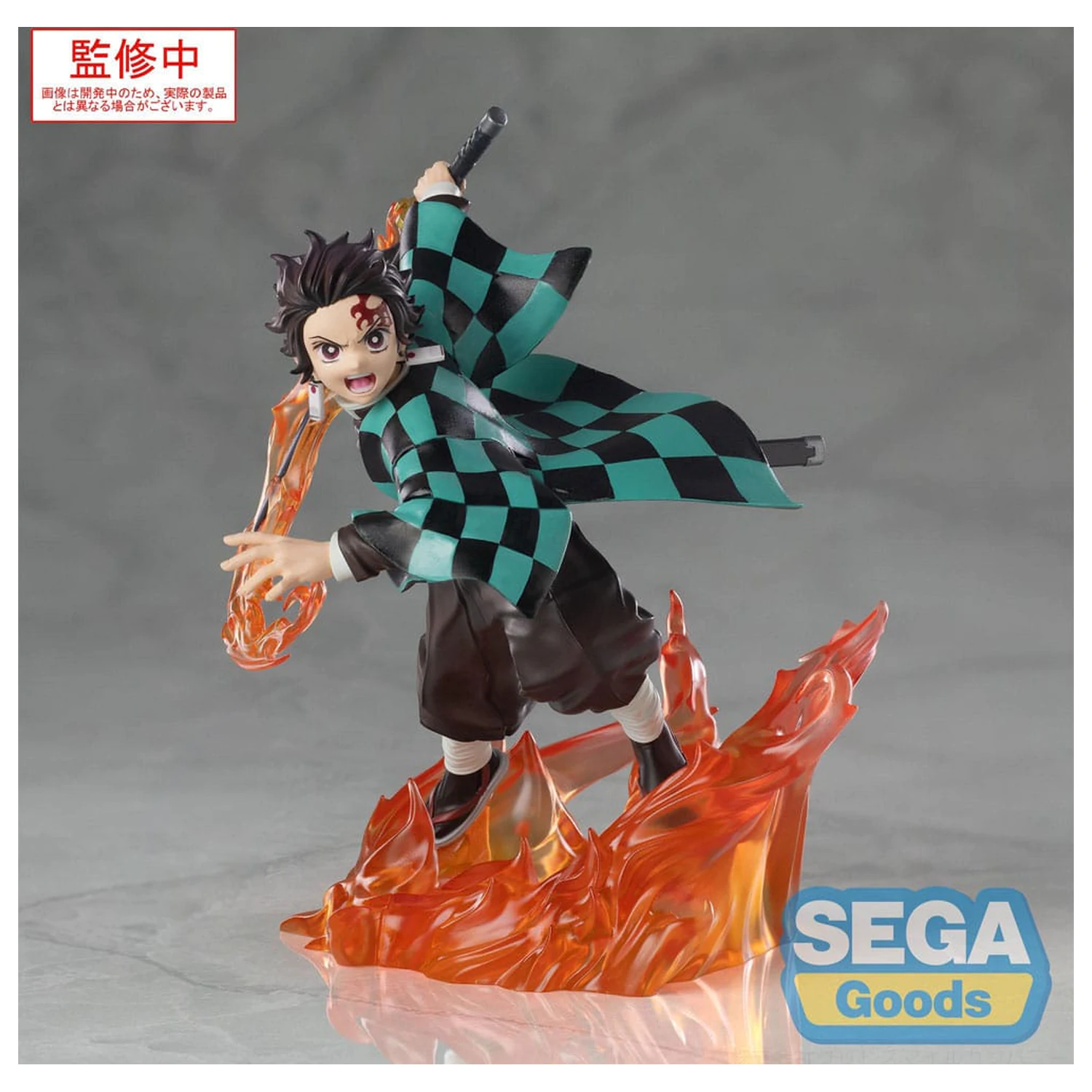 Demon Slayer: Kimetsu no Yaiba Xross Link Anime Tanjiro Kamado PVC szobor figura 15 cm  termékfotó
