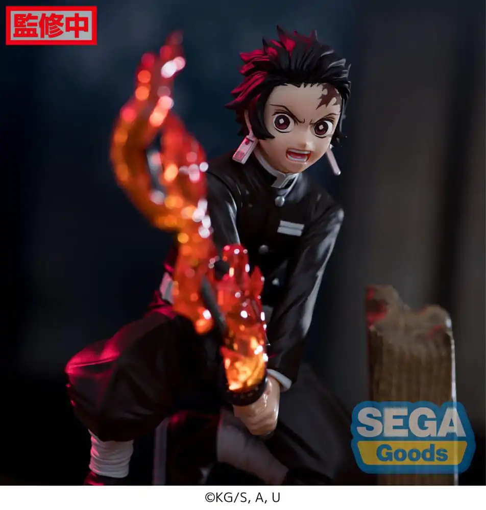 Demon Slayer: Kimetsu no Yaiba Xross Link Anime Tanjiro Kamado -Swordsmith Village Arc- PVC szobor figura 12 cm termékfotó