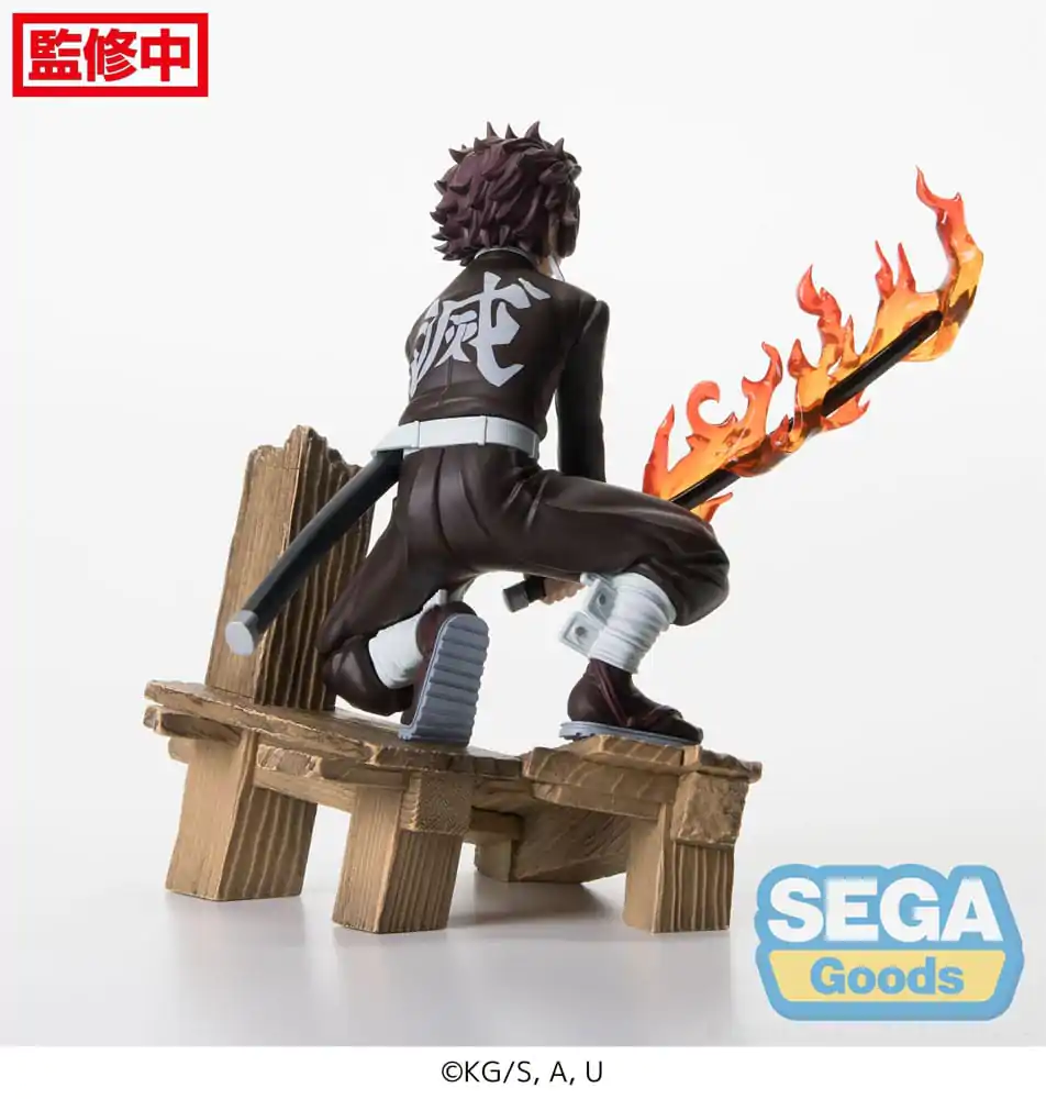 Demon Slayer: Kimetsu no Yaiba Xross Link Anime Tanjiro Kamado -Swordsmith Village Arc- PVC szobor figura 12 cm termékfotó