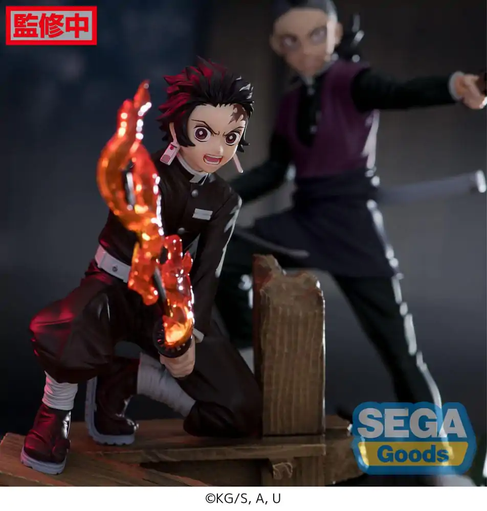 Demon Slayer: Kimetsu no Yaiba Xross Link Anime Tanjiro Kamado -Swordsmith Village Arc- PVC szobor figura 12 cm termékfotó