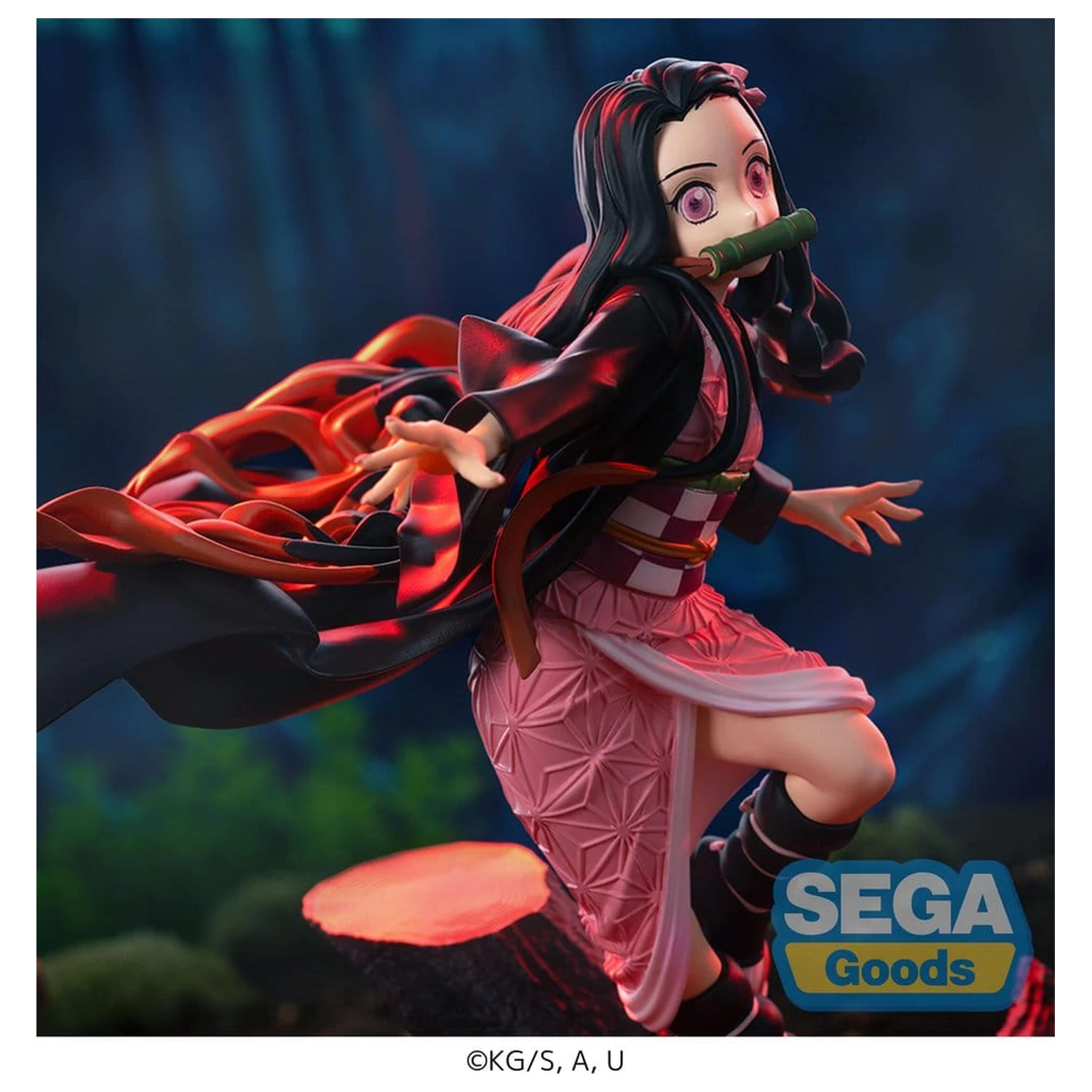 Demon Slayer: Kimetsu no Yaiba XrossLink Nezuko Kamado PVC szobor figura 16 cm   termékfotó