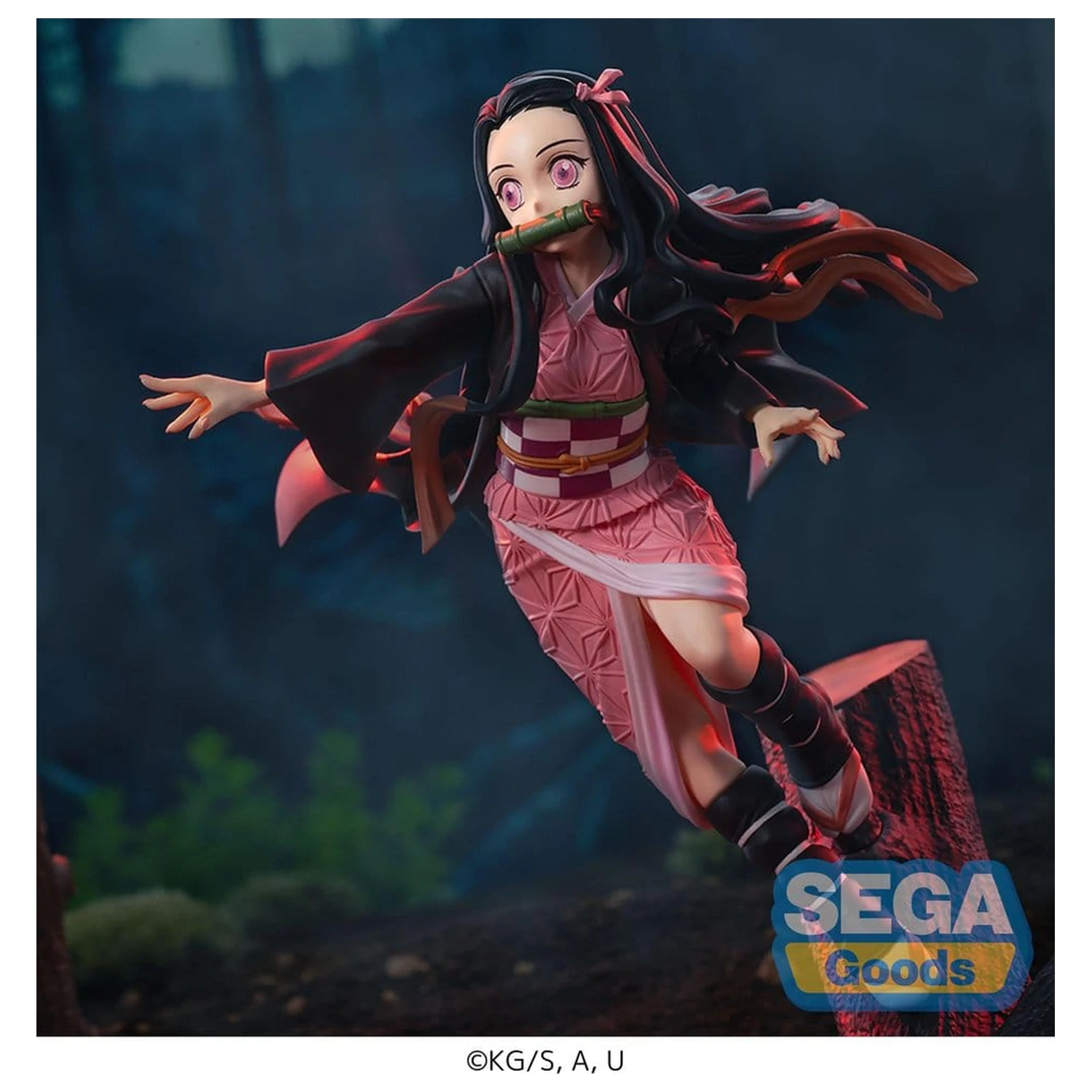 Demon Slayer: Kimetsu no Yaiba XrossLink Nezuko Kamado PVC szobor figura 16 cm   termékfotó