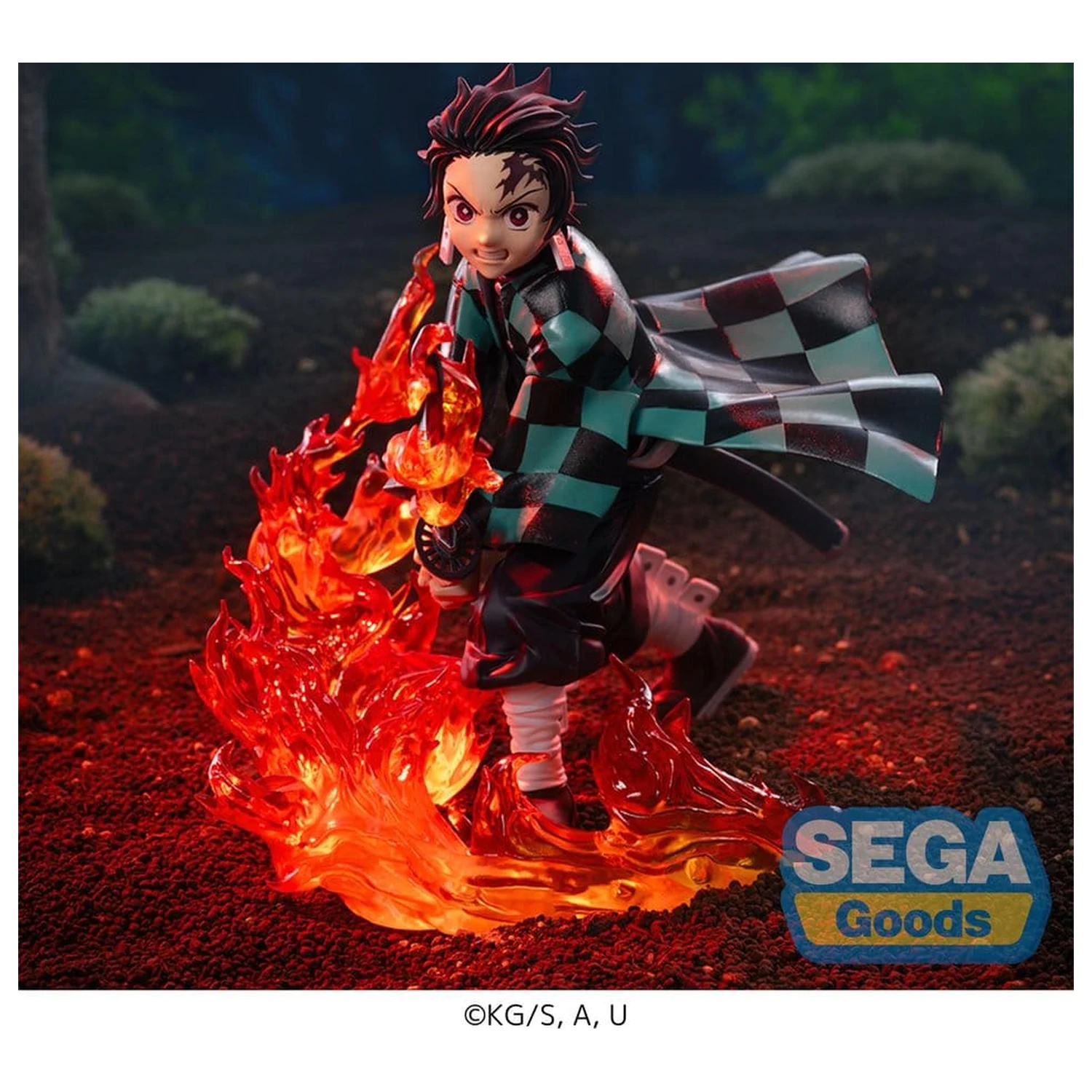 Demon Slayer: Kimetsu no Yaiba XrossLink Tanjiro Kamado PVC szobor figura 12 cm    termékfotó