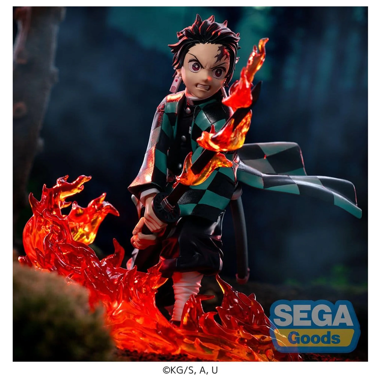 Demon Slayer: Kimetsu no Yaiba XrossLink Tanjiro Kamado PVC szobor figura 12 cm    termékfotó