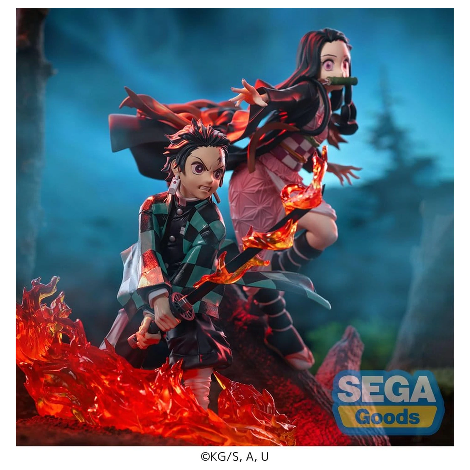 Demon Slayer: Kimetsu no Yaiba XrossLink Tanjiro Kamado PVC szobor figura 12 cm    termékfotó