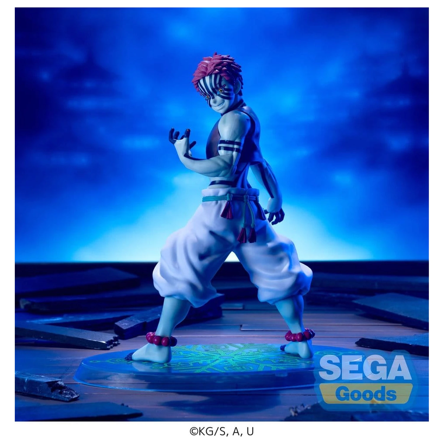 Demon Slayer: Kimetsu no Yaiba XStellar Akaza Return PVC figura 20 cm termékfotó