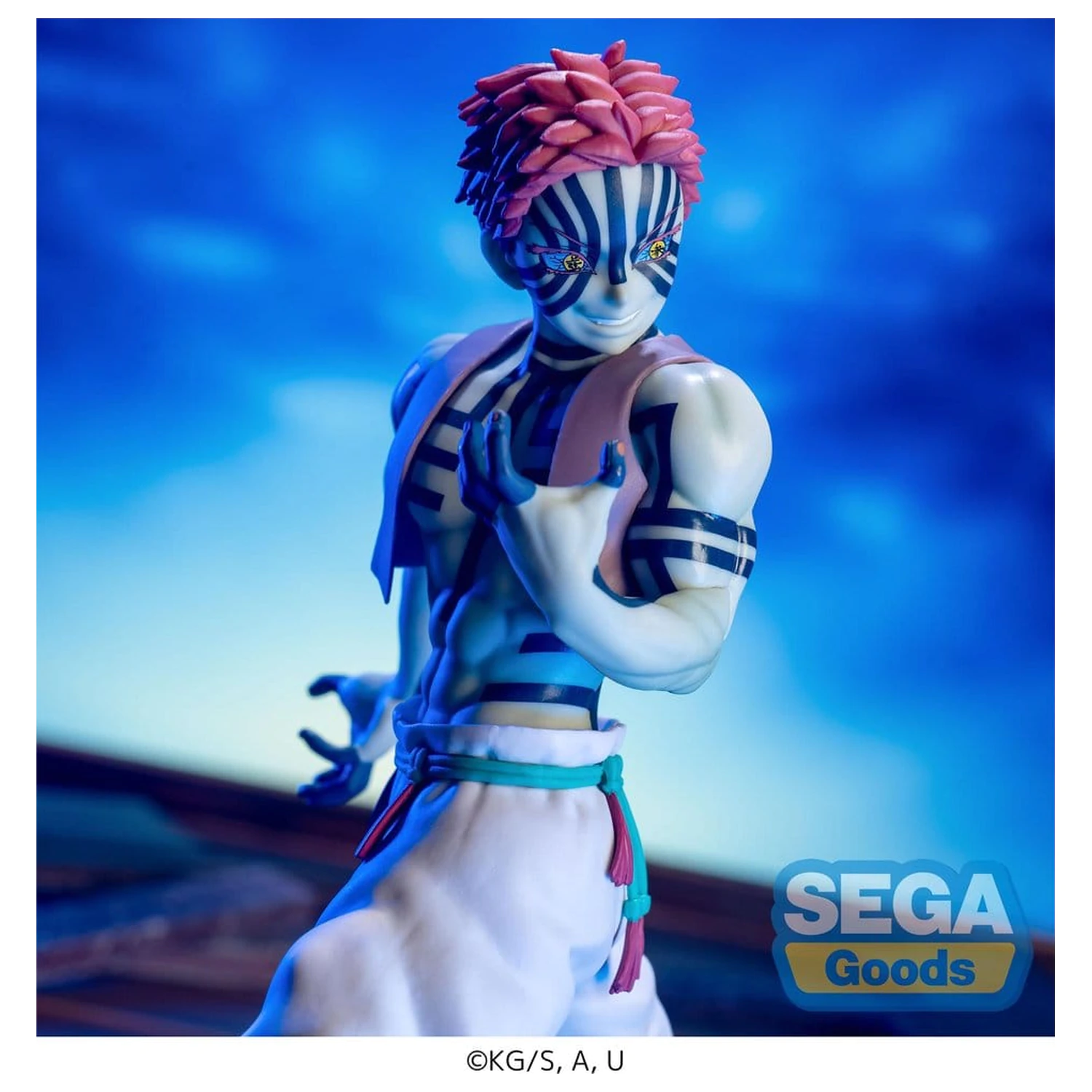 Demon Slayer: Kimetsu no Yaiba XStellar Akaza Return PVC figura 20 cm termékfotó