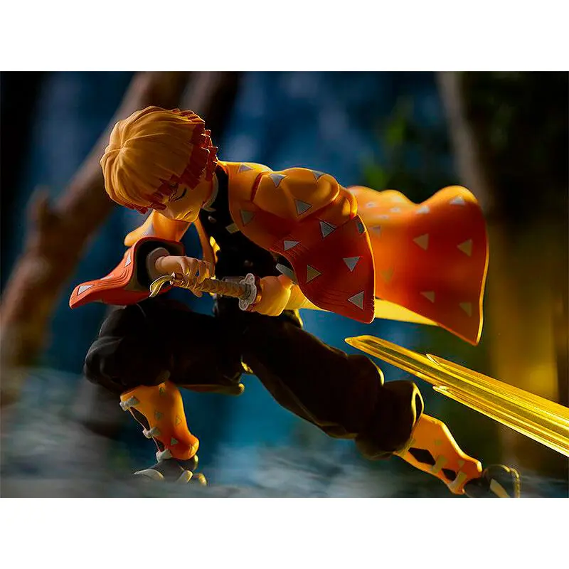 Demon Slayer: Kimetsu no Yaiba Zenitsu Agatsuma DX Edition Figma figura 13cm termékfotó