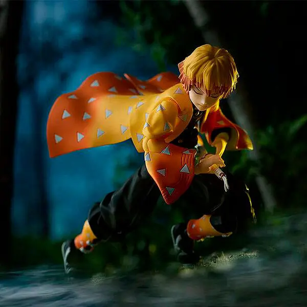 Demon Slayer: Kimetsu no Yaiba Zenitsu Agatsuma DX Edition Figma figura 13cm termékfotó