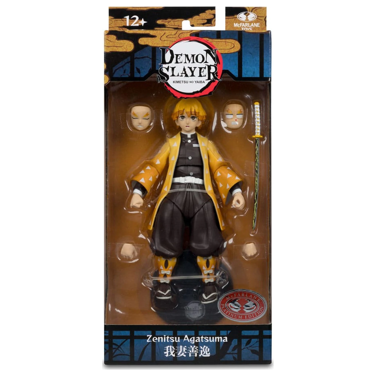 Demon Slayer: Kimetsu no Yaiba Zenitsu Agatsuma Plantinum Edition akciófigura 15 cm termékfotó