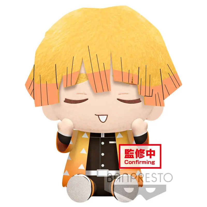Demon Slayer Kimetsu no Yaiba Zenitsu Agatsuma plüss 20cm termékfotó