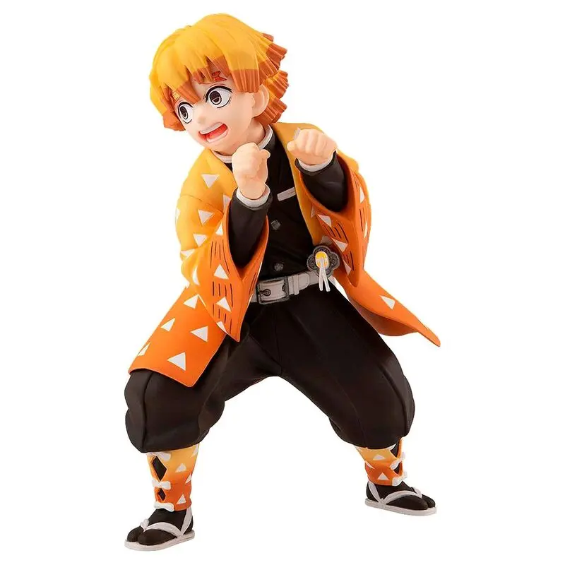 Demon Slayer Kimetsu no Yaiba Zenitsu Agatsuma Pop Up Parade szobor figura 14cm termékfotó