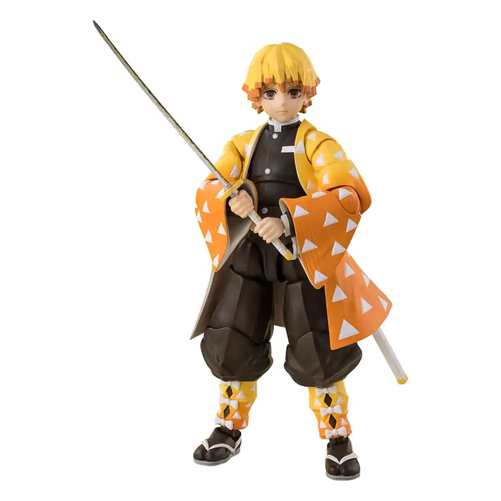 Demon Slayer Kimetsu no Yaiba Zenitsu Agatsuma S.H. Figuarts figura 14cm termékfotó