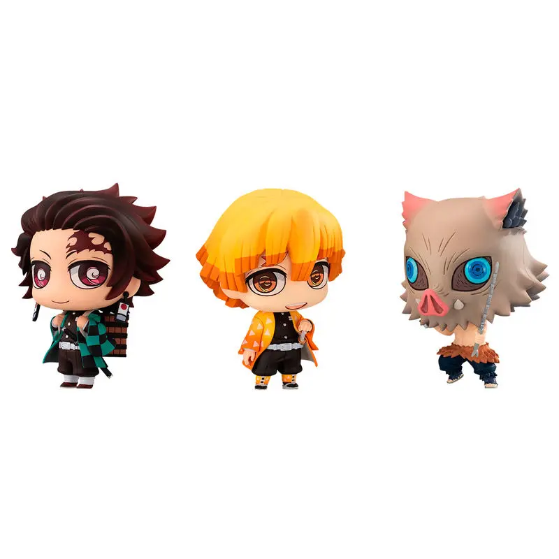 Demon Slayer Kimetsu no Yaiba Zenitsu és Inosuke 2db-os figura csomag 7cm termékfotó