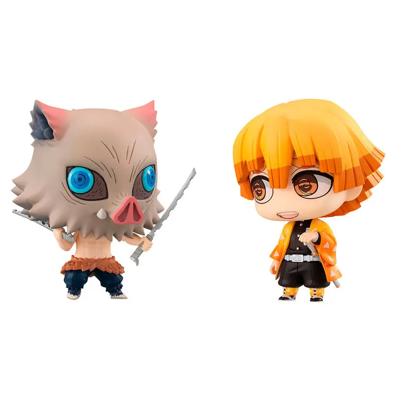 Demon Slayer Kimetsu no Yaiba Zenitsu és Inosuke 2db-os figura csomag 7cm termékfotó