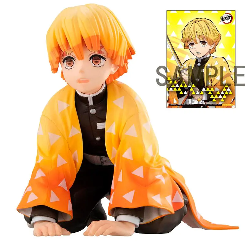 Demon Slayer Kimetsu no Yaiba Zenitsu Palm méret Edition Deluxe szobor 7cm termékfotó