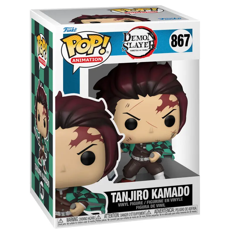 Demon Slayer Kitmesu no Yaiba Funko POP figura és póló csomag Tanjiro termékfotó