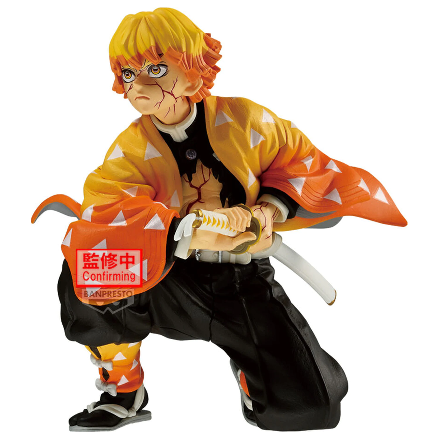 Demon Slayer Maximatic Zenitsu Agatsuma figura 14cm termékfotó