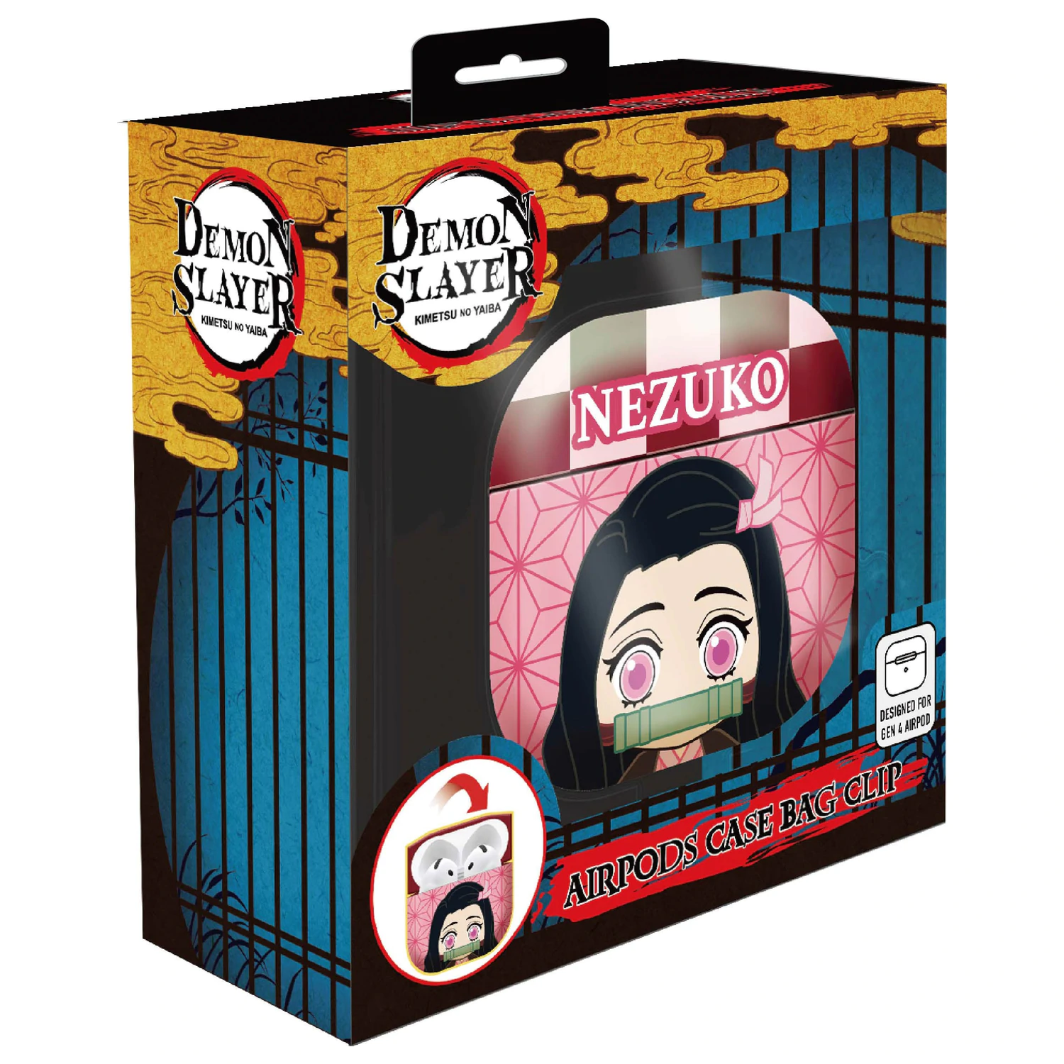 Demon Slayer Nezuko 3D Foam AirPods tartó termékfotó