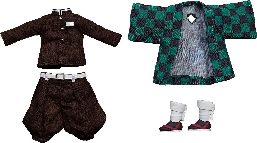 Demon Slayer Parts for Nendoroid Doll Figures Outfit Set Tanjiro Kamado termékfotó