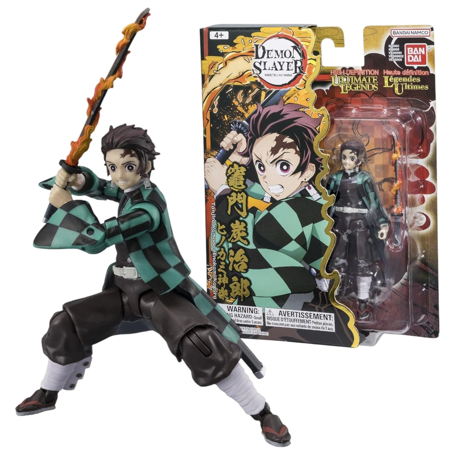 DEMON SLAYER - Tanjiro Kagura - Ultimate Legends figura V3 - 12cm termékfotó
