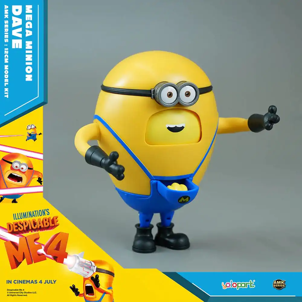 Despicable Me 4 AMK Series Super Dave Műanyag modell készlet 12 cm termékfotó