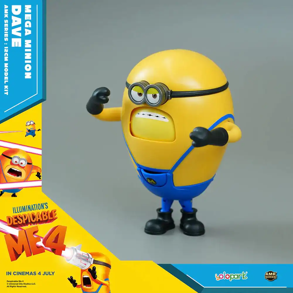 Despicable Me 4 AMK Series Super Dave Műanyag modell készlet 12 cm termékfotó