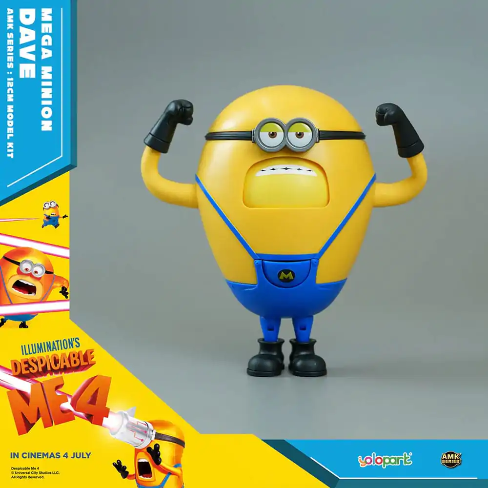 Despicable Me 4 AMK Series Super Dave Műanyag modell készlet 12 cm termékfotó