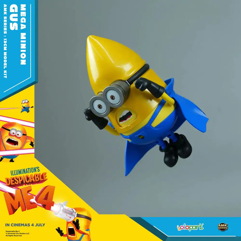 Despicable Me 4 AMK Series Super Gus Műanyag modell készlet 12 cm termékfotó