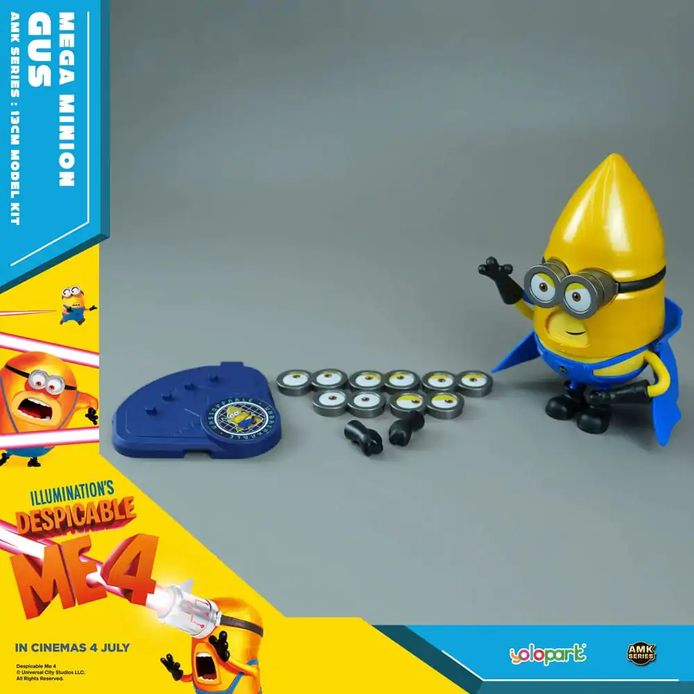 Despicable Me 4 AMK Series Super Gus Műanyag modell készlet 12 cm termékfotó