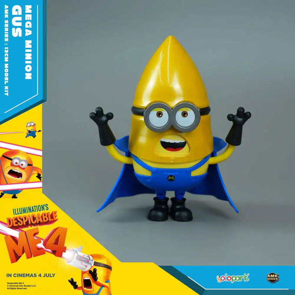 Despicable Me 4 AMK Series Super Gus Műanyag modell készlet 12 cm termékfotó
