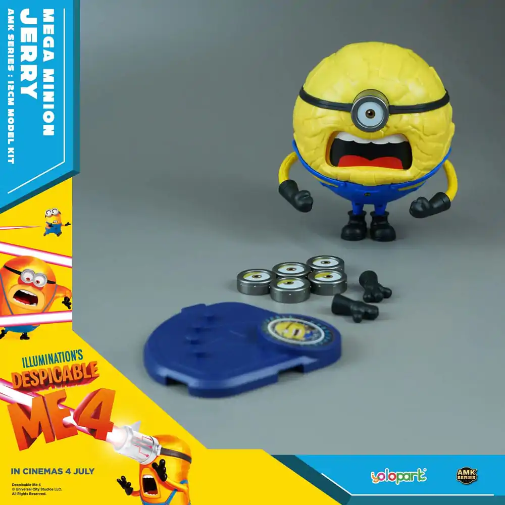 Despicable Me 4 AMK Series Super Jerry Műanyag modell készlet 12 cm termékfotó
