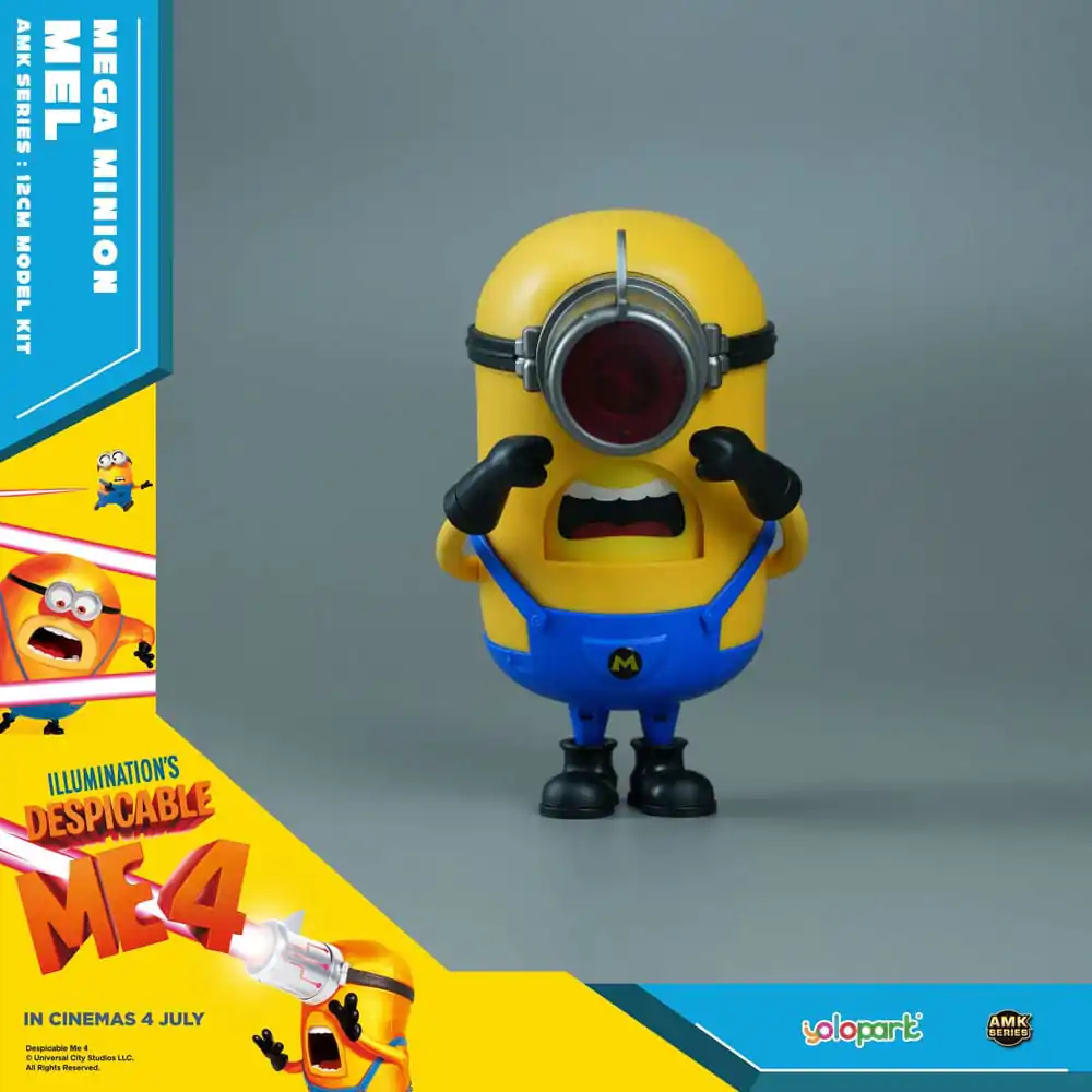 Despicable Me 4 AMK Series Super Mel Műanyag modell készlet 12 cm termékfotó