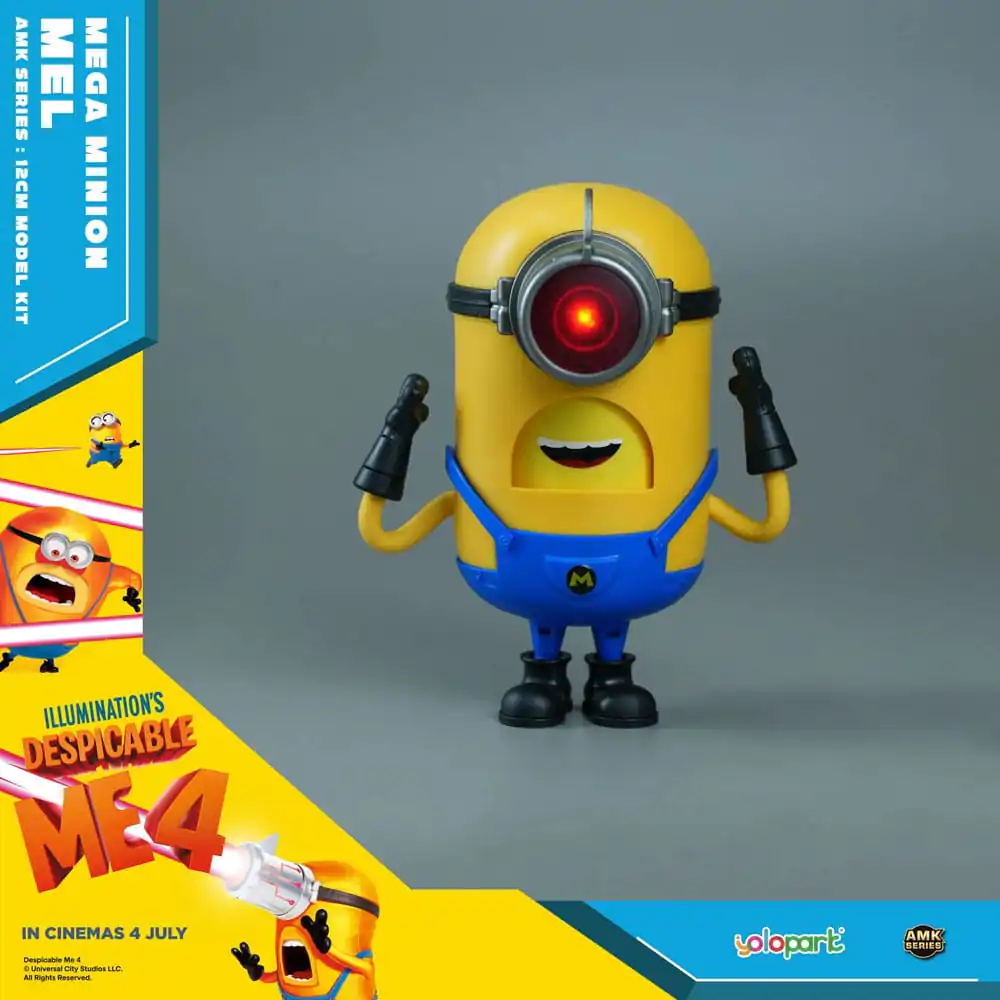 Despicable Me 4 AMK Series Super Mel Műanyag modell készlet 12 cm termékfotó