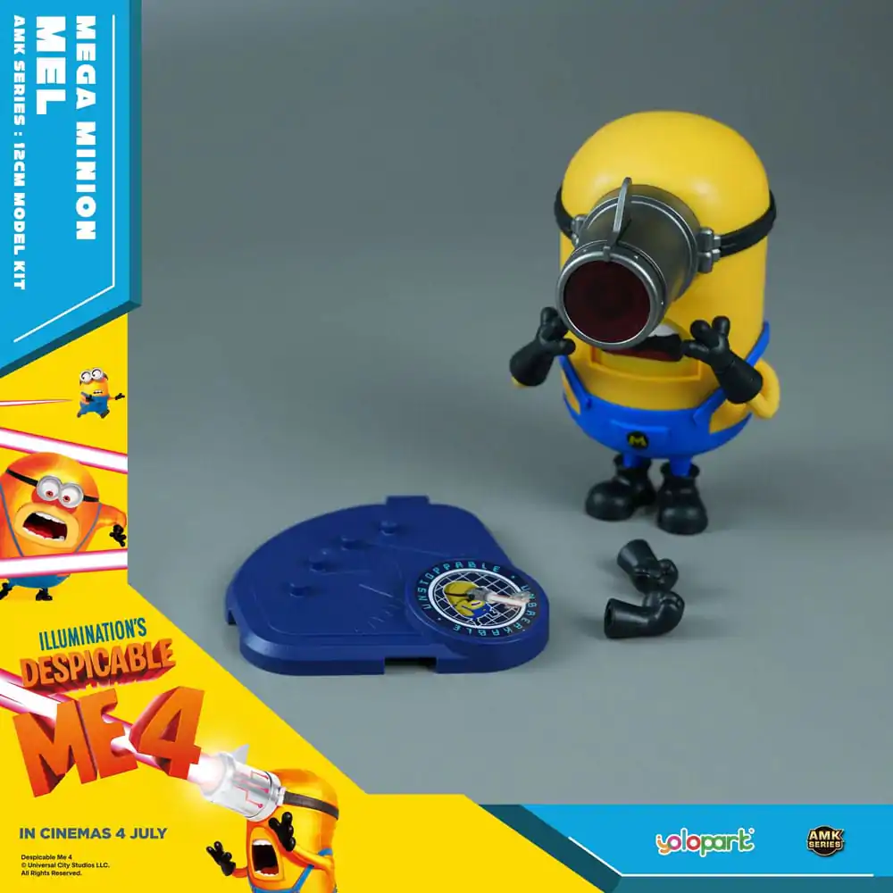 Despicable Me 4 AMK Series Super Mel Műanyag modell készlet 12 cm termékfotó