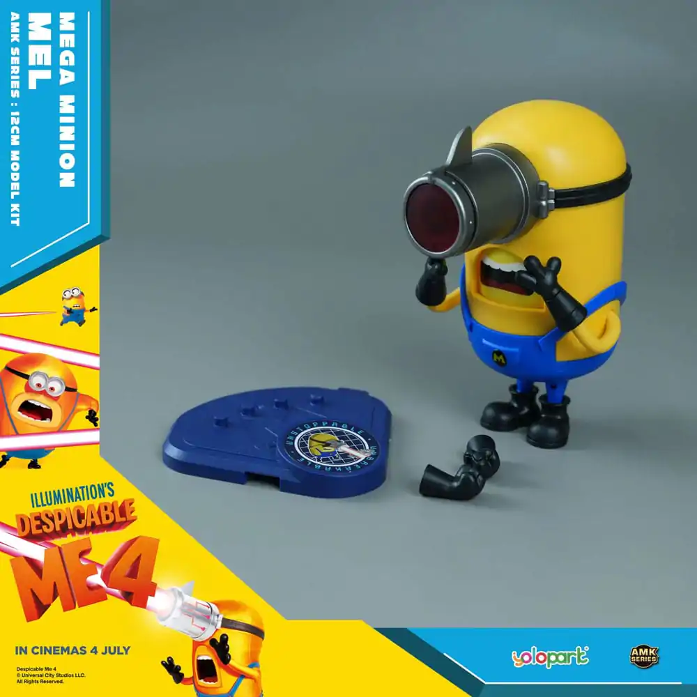 Despicable Me 4 AMK Series Super Mel Műanyag modell készlet 12 cm termékfotó