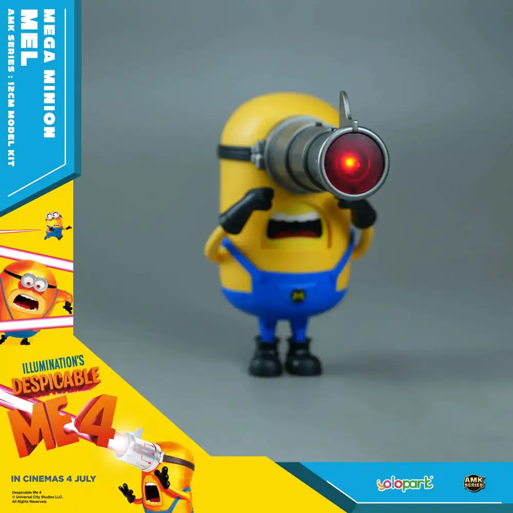 Despicable Me 4 AMK Series Super Mel Műanyag modell készlet 12 cm termékfotó