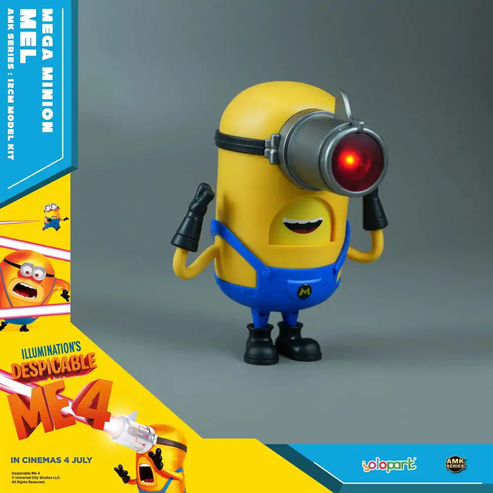 Despicable Me 4 AMK Series Super Mel Műanyag modell készlet 12 cm termékfotó