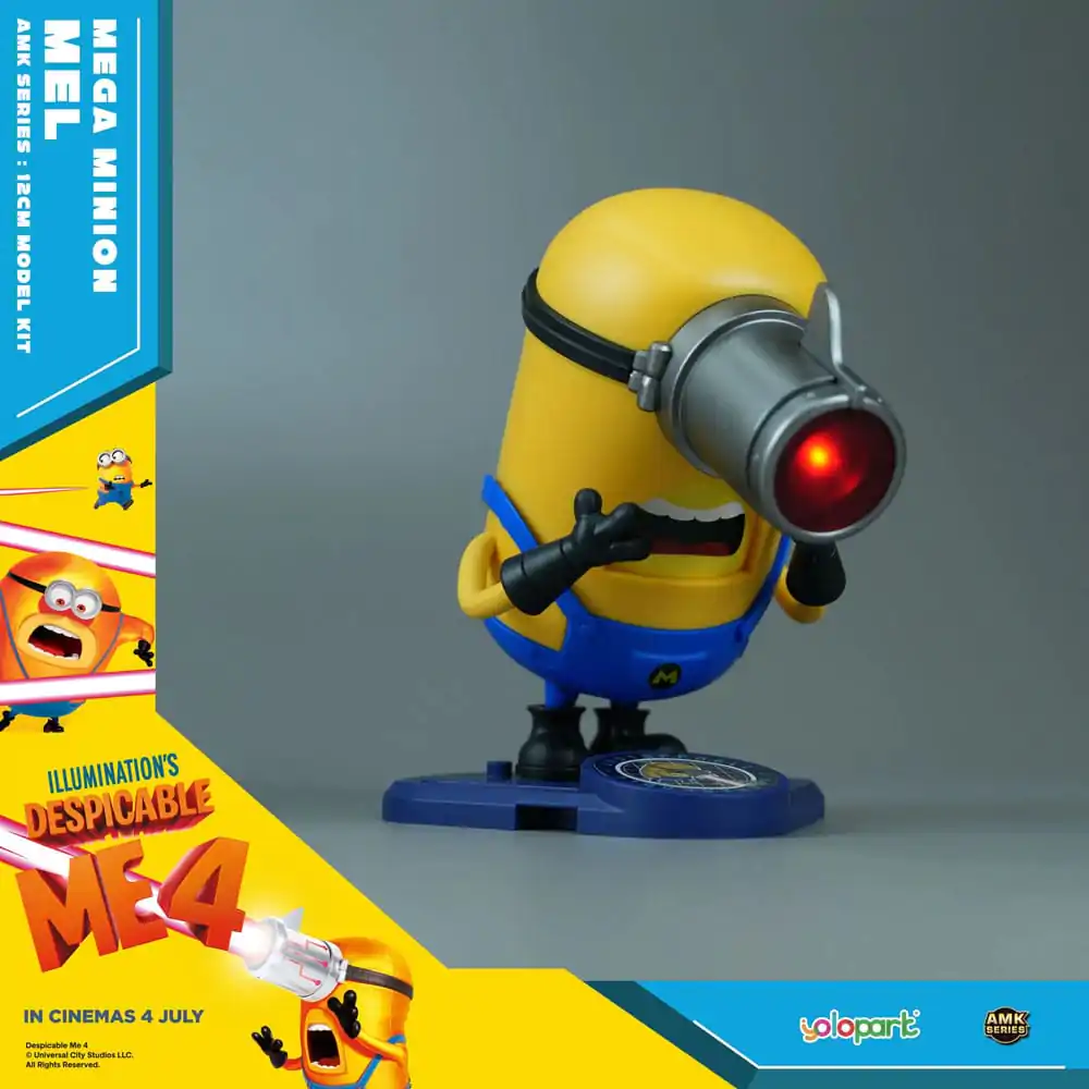 Despicable Me 4 AMK Series Super Mel Műanyag modell készlet 12 cm termékfotó