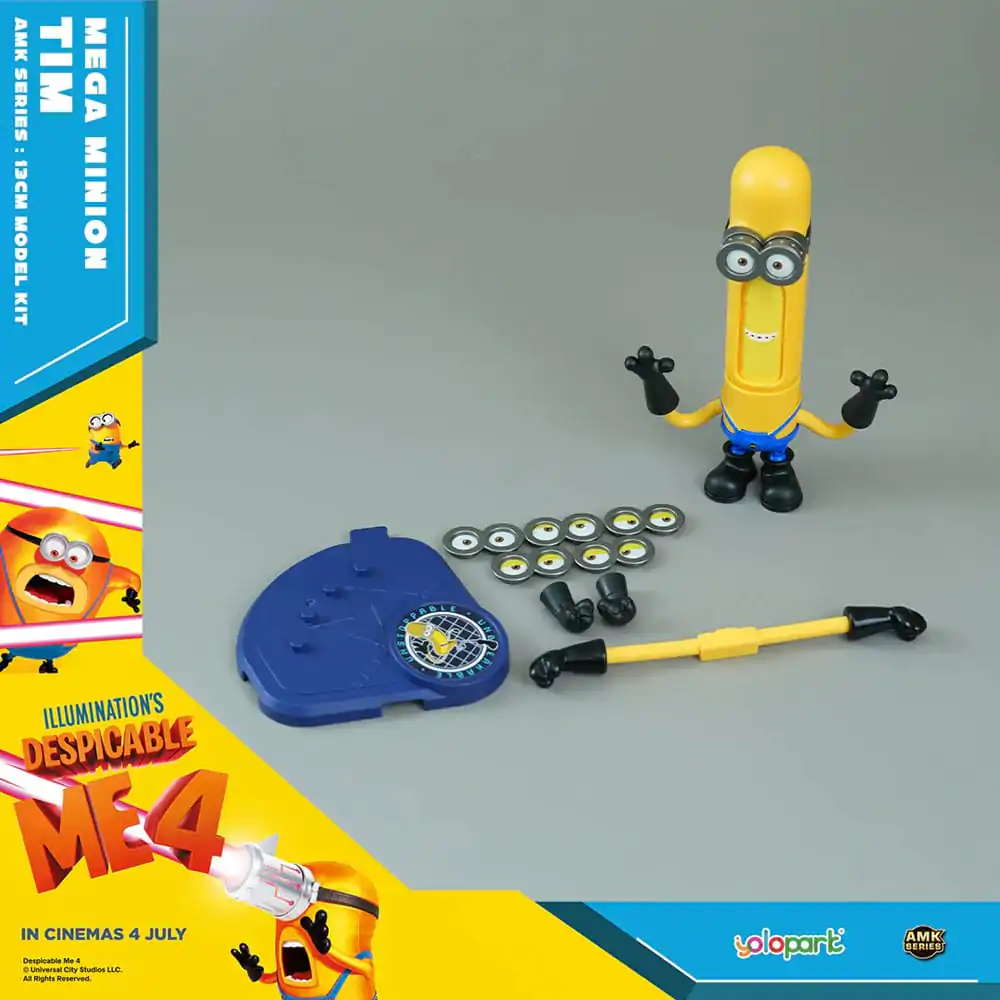 Despicable Me 4 AMK Series Super Tim Műanyag modell készlet 12 cm termékfotó