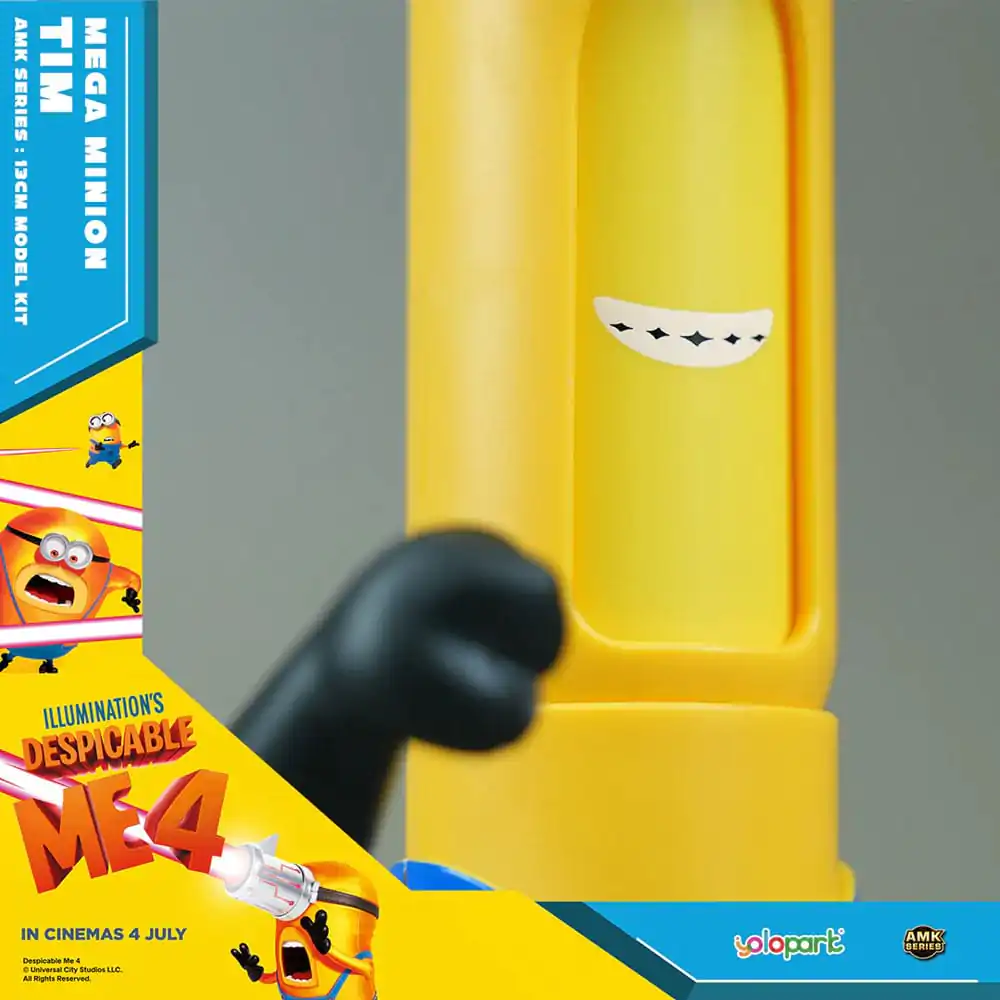 Despicable Me 4 AMK Series Super Tim Műanyag modell készlet 12 cm termékfotó