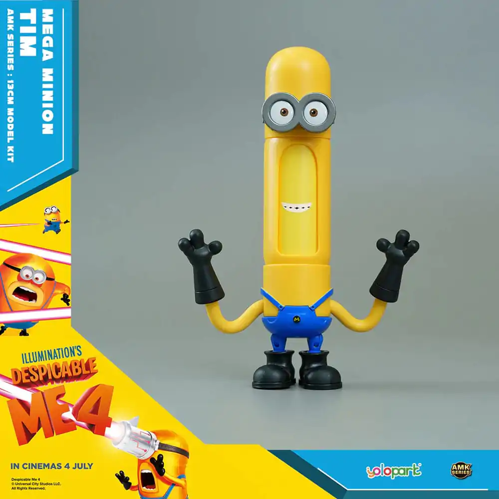 Despicable Me 4 AMK Series Super Tim Műanyag modell készlet 12 cm termékfotó