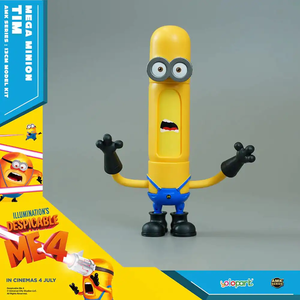 Despicable Me 4 AMK Series Super Tim Műanyag modell készlet 12 cm termékfotó