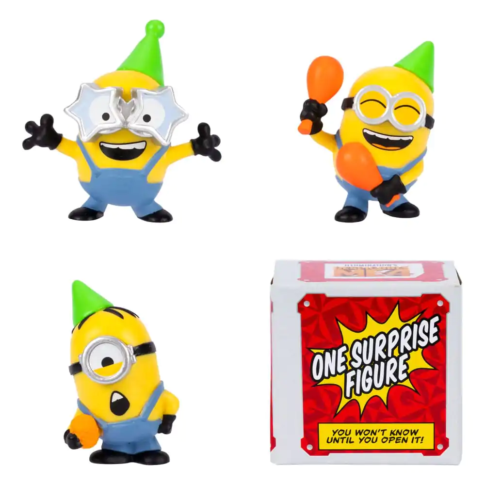 Despicable Me 4 Figure 4-Pack Party Bus 5 cm termékfotó